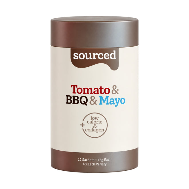 Sourced Protein Mixed Sauce 15g x 12 Sachets