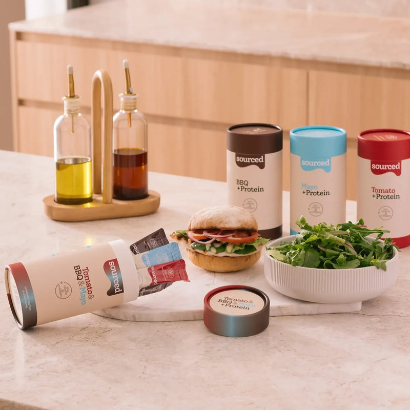 Sourced Protein Mixed Sauce 15g x 12 Sachets