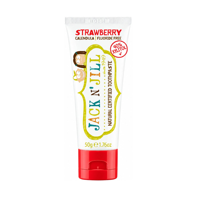 Jack N Jill Natural Toothpaste Strawberry 50g