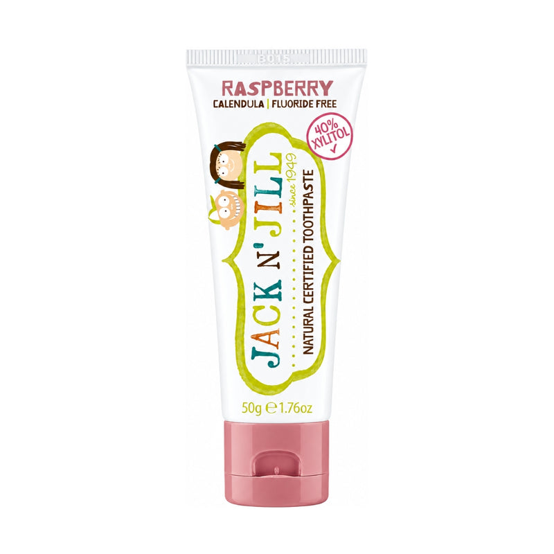 Jack N Jill Natural Toothpaste Raspberry 50g