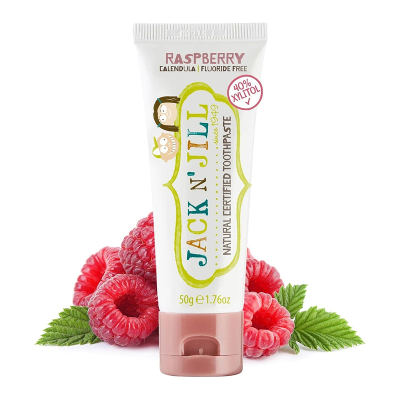 Jack N Jill Natural Toothpaste Raspberry 50g