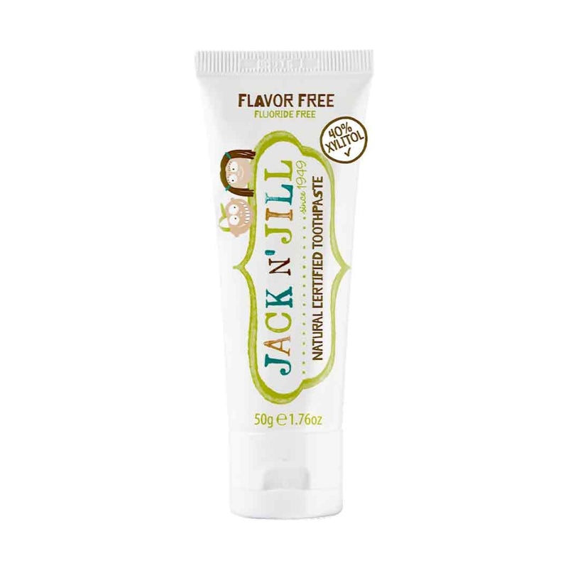 Jack N Jill Natural Toothpaste Flavor Free 50g
