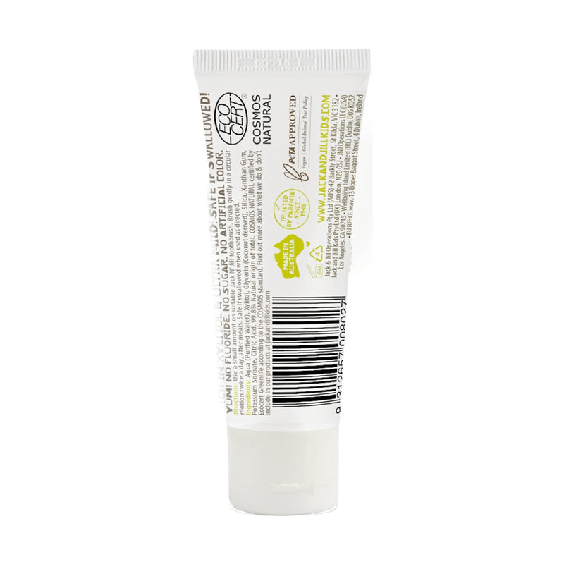 Jack N Jill Natural Toothpaste Flavor Free 50g