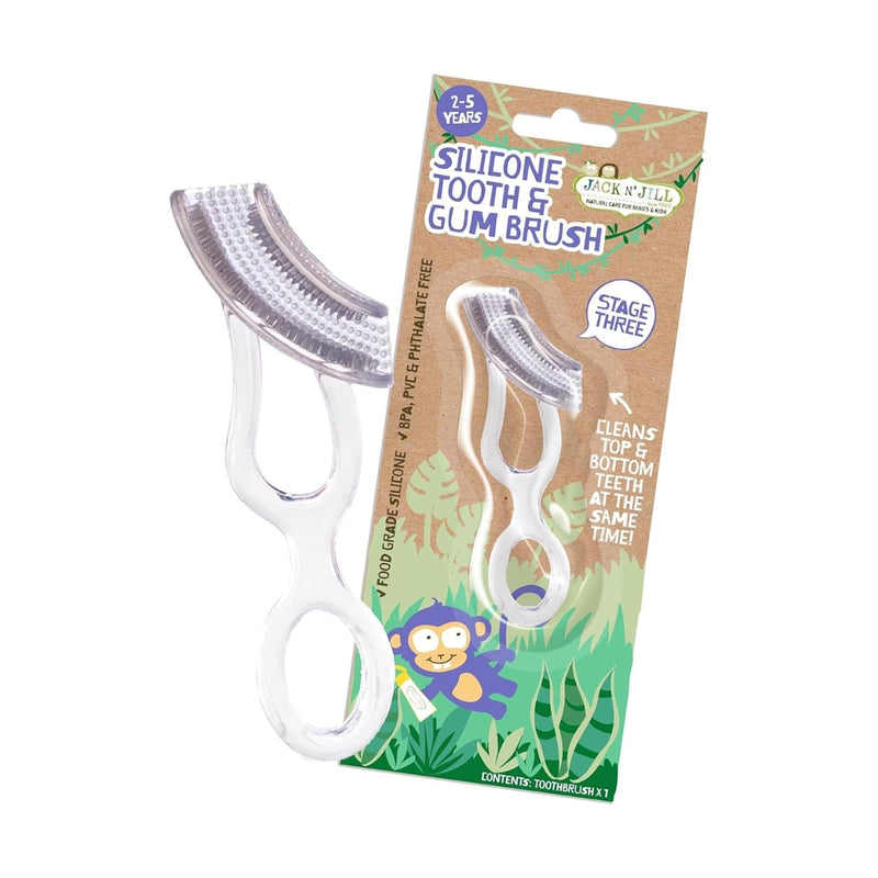 Jack N Jill Silicone Tooth & Gum Brush Stage 3 (2-5 Years)