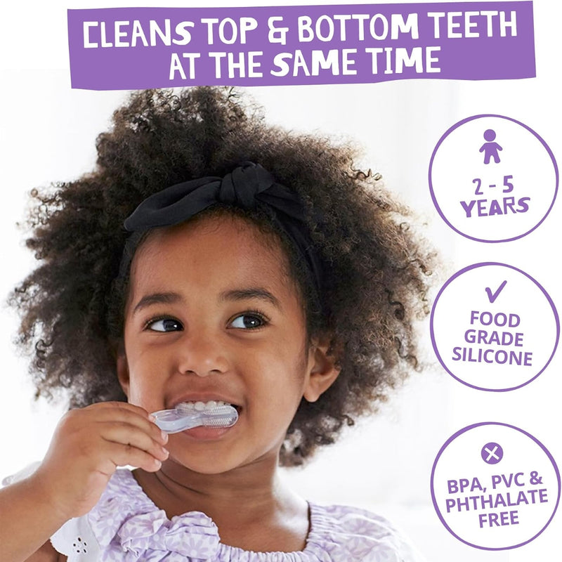 Jack N Jill Silicone Tooth & Gum Brush Stage 3 (2-5 Years)