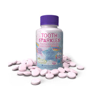Jack N Jill Tooth Sparkles Tooth Cleaning 60 Chewable Tablets