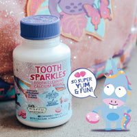 Jack N Jill Tooth Sparkles Tooth Cleaning 60 Chewable Tablets