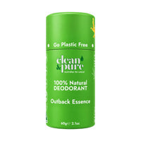 Clean & Pure Natural Deodorant Outback Essence 60g