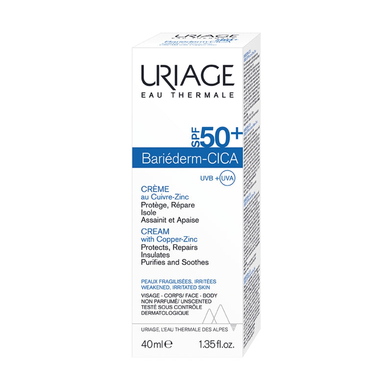 Uriage Bariederm Cica Cream SPF50 40ml