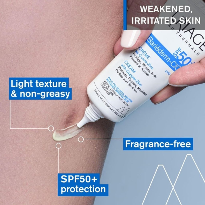 Uriage Bariederm Cica Cream SPF50 40ml