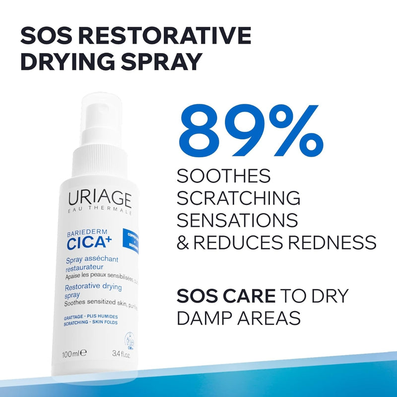 Uriage Bariederm Cica Restorative Drying Spray 100ml