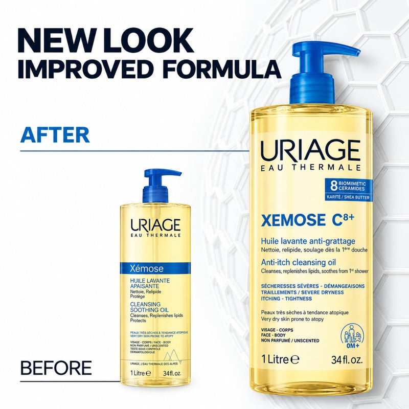 Uriage Xemose Anti Itch Soothing Cleasing Oil 500ml