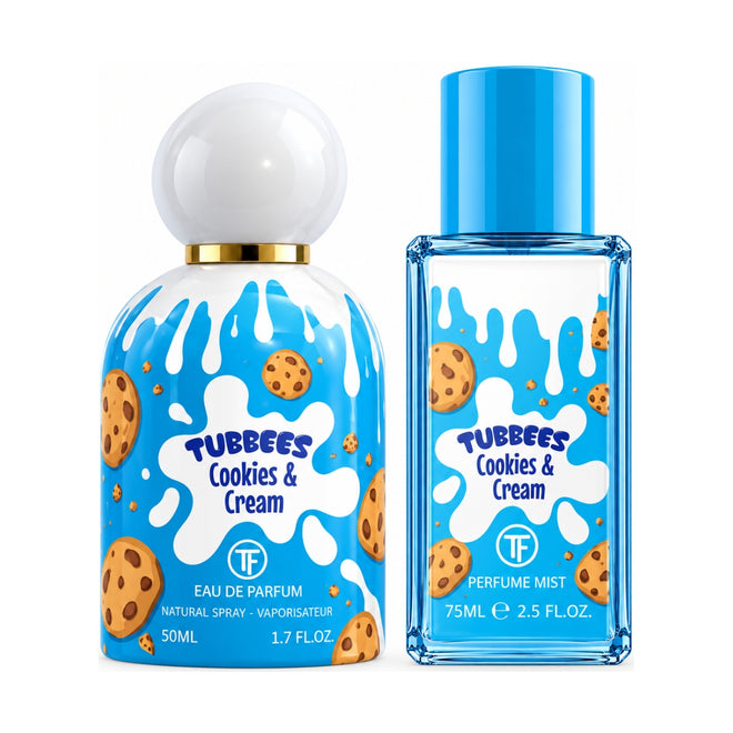 Tubbees Cookies & Cream Eau de Parfum 50ml + Perfume Mist 75ml Gift Set