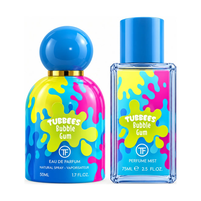 Tubbees Bubble Gum Eau de Parfum 50ml + Perfume Mist 75ml Gift Set