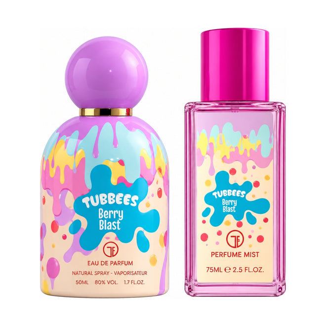 Tubbees Berry Blast Eau de Parfum 50ml + Perfume Mist 75ml Gift Set