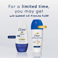 Dove Antiperspirant Deodorant Roll On Original 50ml