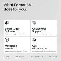Valeo Berberine+ 1000mg 90 Capsules