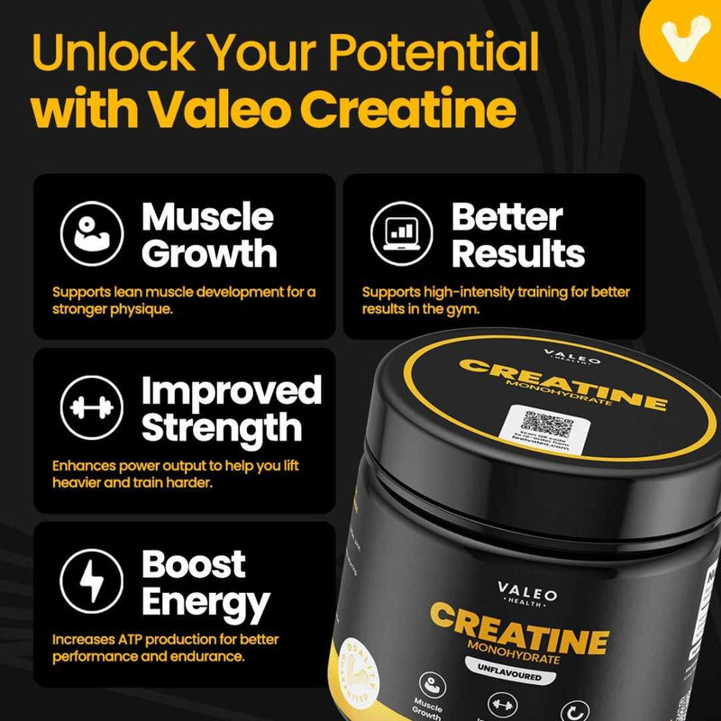 Valeo Creatine Monohydrate Unflavoured 300g