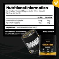 Valeo Creatine Monohydrate Unflavoured 300g