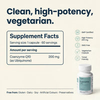 Valeo Coenzyme Q10 200mg 60 Capsules