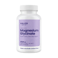 Valeo Chelated Magnesium Glycinate 2000mg 90 Tablets