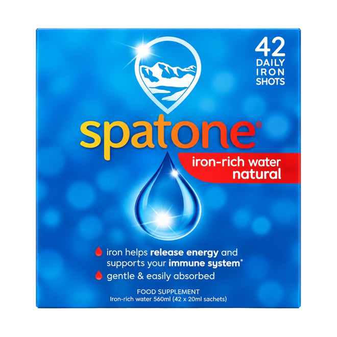 Spatone Iron Rich Water Natural 20ml x 42 Sachets