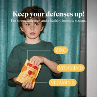 Mims Kids Immune Support Gummies Strawberry & Orange 7 Sachets