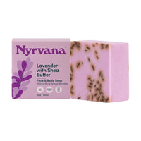Nyrvana Face & Body Soap Lavender with Shea Butter 100g
