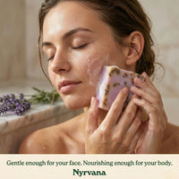 Nyrvana Face & Body Soap Lavender with Shea Butter 100g
