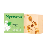 Nyrvana Face & Body Soap Mogra 100g