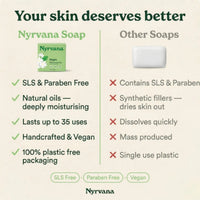 Nyrvana Face & Body Soap Mogra 100g