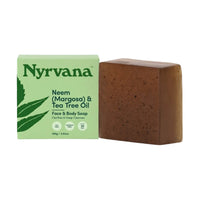 Nyrvana Face & Body Soap Neem & Tea Tree Oil 100g