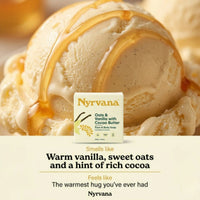 Nyrvana Face & Body Soap Oats & Vanilla with Cocoa Butter 100g