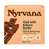 Nyrvana Face & Body Soap Oud with Kokum Butter 100g