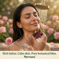 Nyrvana Face & Body Soap Rose with Shea Butter 100g