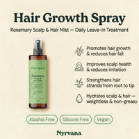 Nyrvana Scalp & Hair Mist Rosemary 100ml
