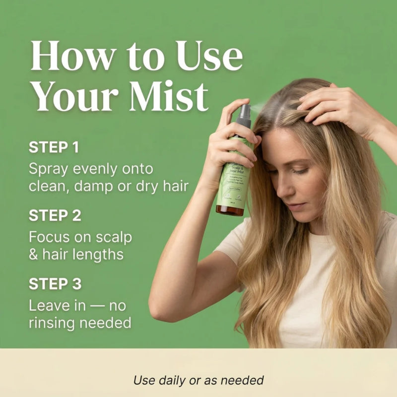 Nyrvana Scalp & Hair Mist Rosemary 100ml