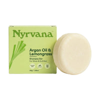 Nyrvana Shampoo Bar Argan Oil & Lemongrass 80g