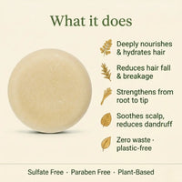 Nyrvana Shampoo Bar Argan Oil & Lemongrass 80g