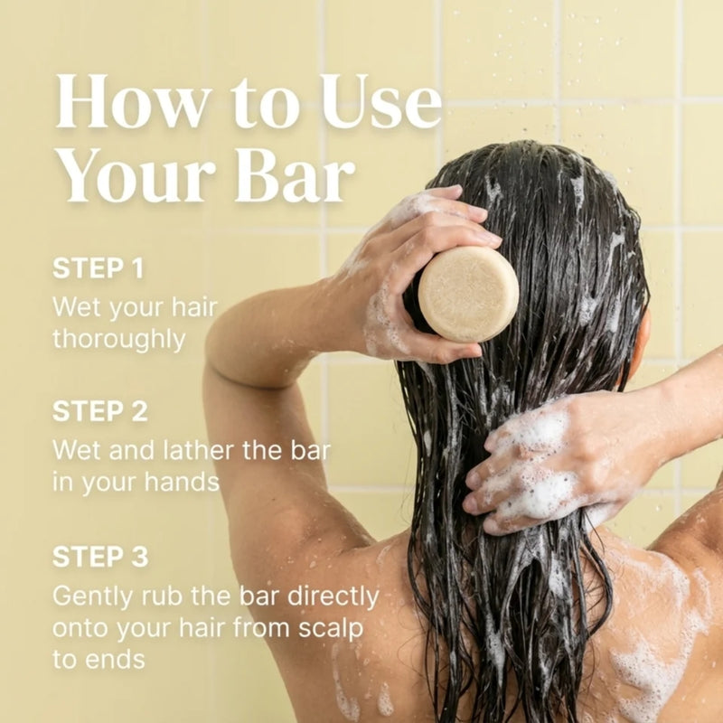Nyrvana Shampoo Bar Argan Oil & Lemongrass 80g