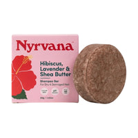 Nyrvana Shampoo Bar Hibiscus, Lavender & Shea Butter 80g