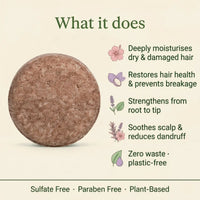 Nyrvana Shampoo Bar Hibiscus, Lavender & Shea Butter 80g