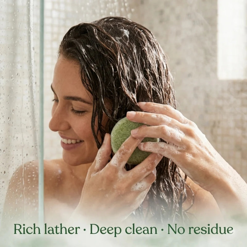 Nyrvana Shampoo Bar Moringa, Rosemary & Peppermint 80g