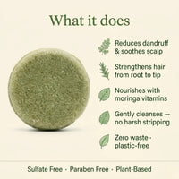 Nyrvana Shampoo Bar Moringa, Rosemary & Peppermint 80g