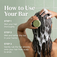 Nyrvana Shampoo Bar Moringa, Rosemary & Peppermint 80g