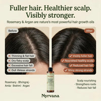 Nyrvana Hair Oil  Rosemary & Argan Strengthening 7 Herbs 100ml