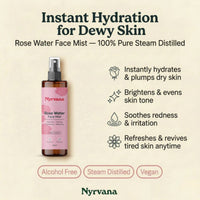 Nyrvana Face Mist Rose Water 200ml