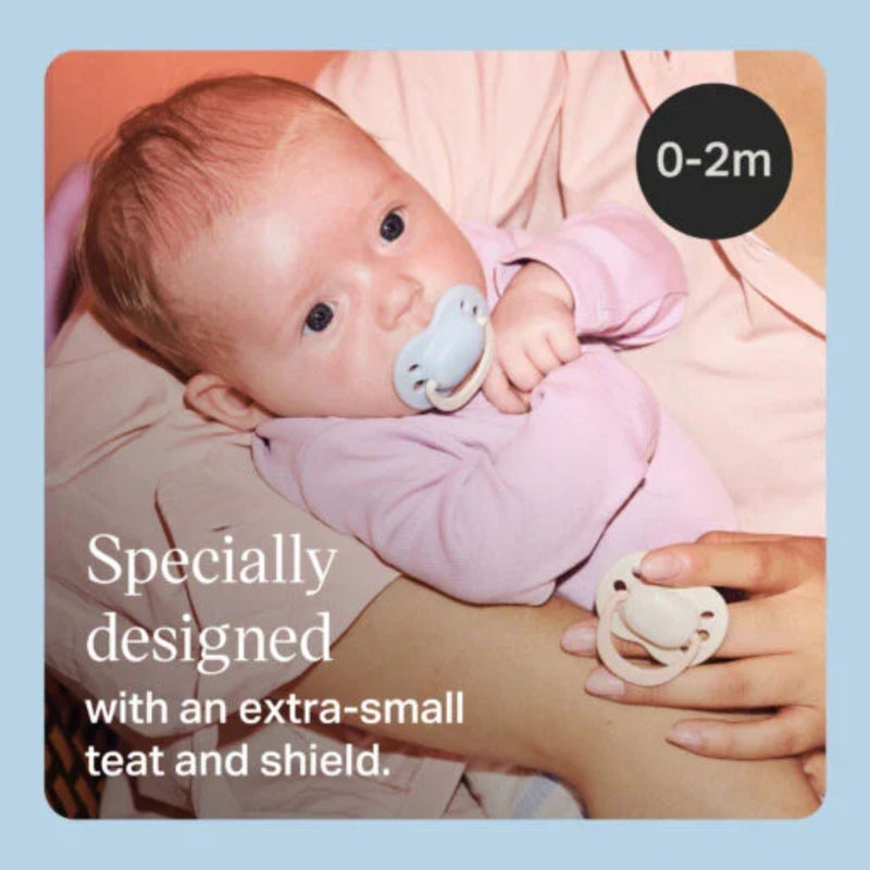 Tommee Tippee Newborn Soother Girl 0-2 Months 2 Pieces