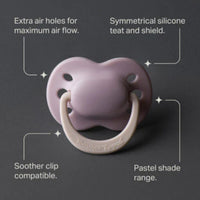 Tommee Tippee Newborn Soother Girl 0-2 Months 2 Pieces