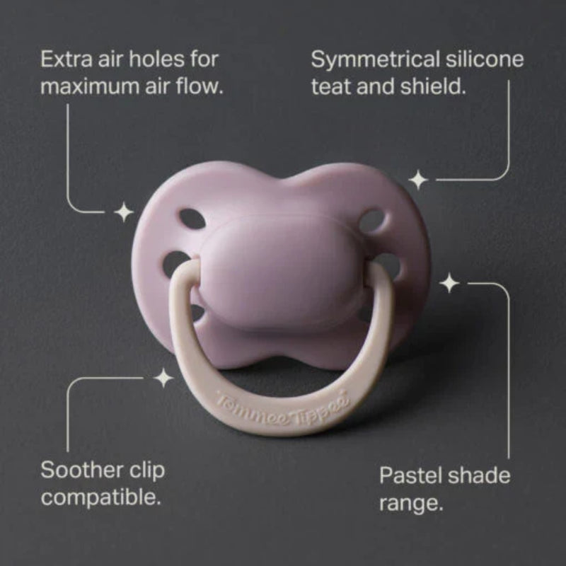 Tommee Tippee Newborn Soother Girl 0-2 Months 2 Pieces